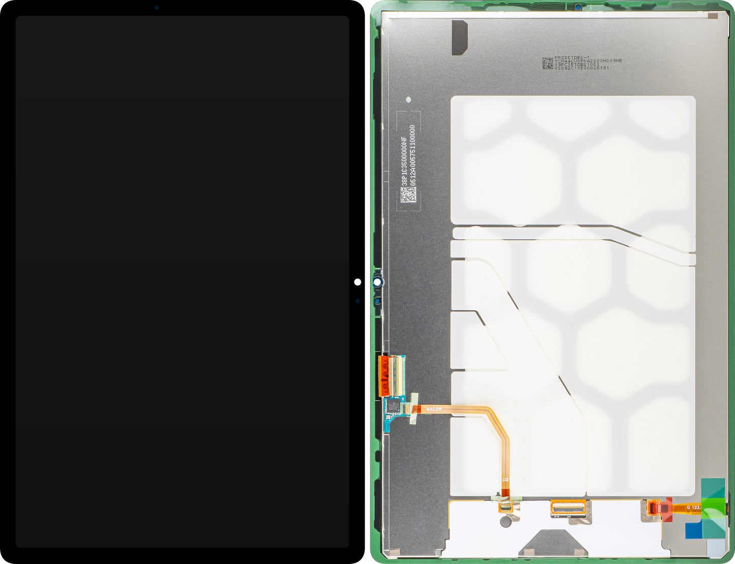 Näyttö kosketusnäytöllä Samsung Galaxy Tab S9 FE+, Service Pack GH82-32757A