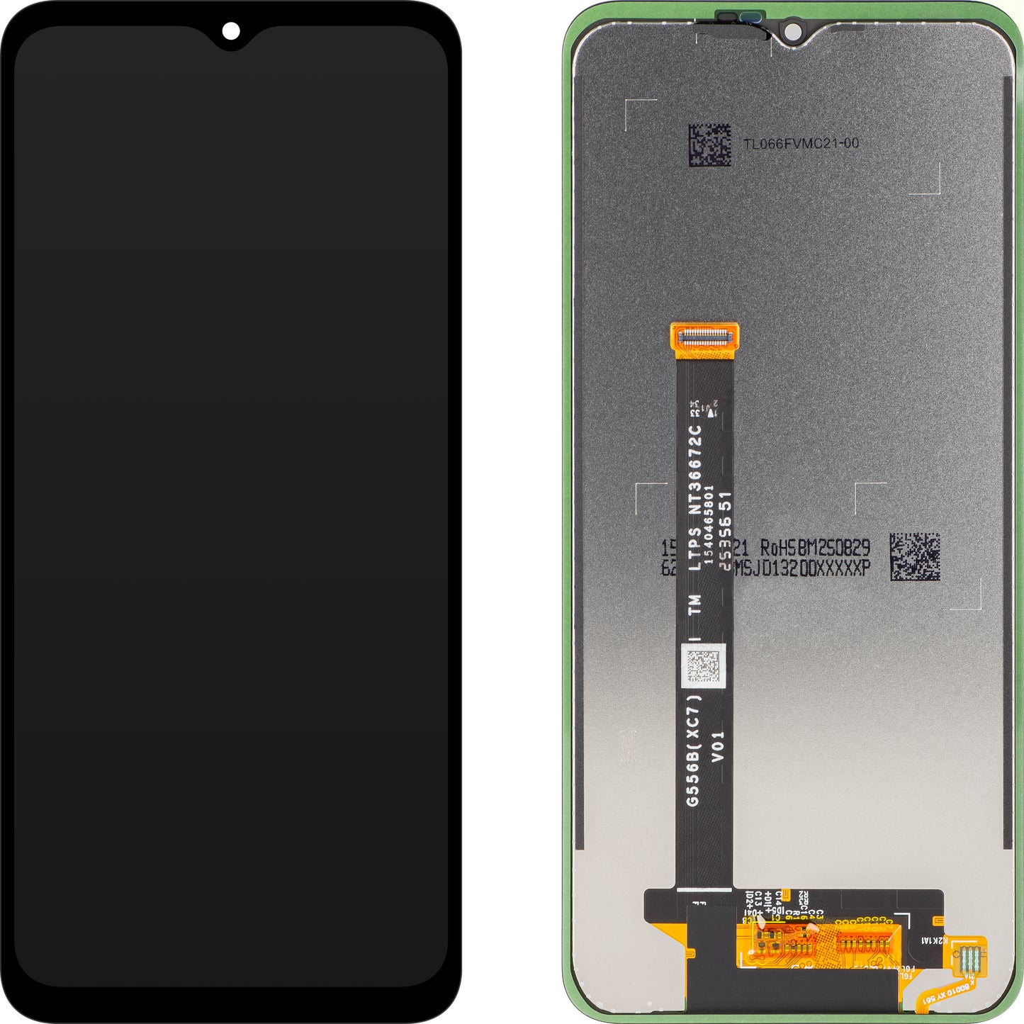 Näyttö kosketusnäytöllä Samsung Galaxy Xcover7 G556, Service Pack GH82-33686A