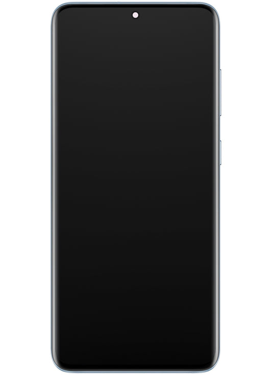 Kosketusnäyttö Samsung Galaxy Galaxy S20 5G G981 / S20 G980, kehyksellä, sininen, huoltopaketti GH82-31432D