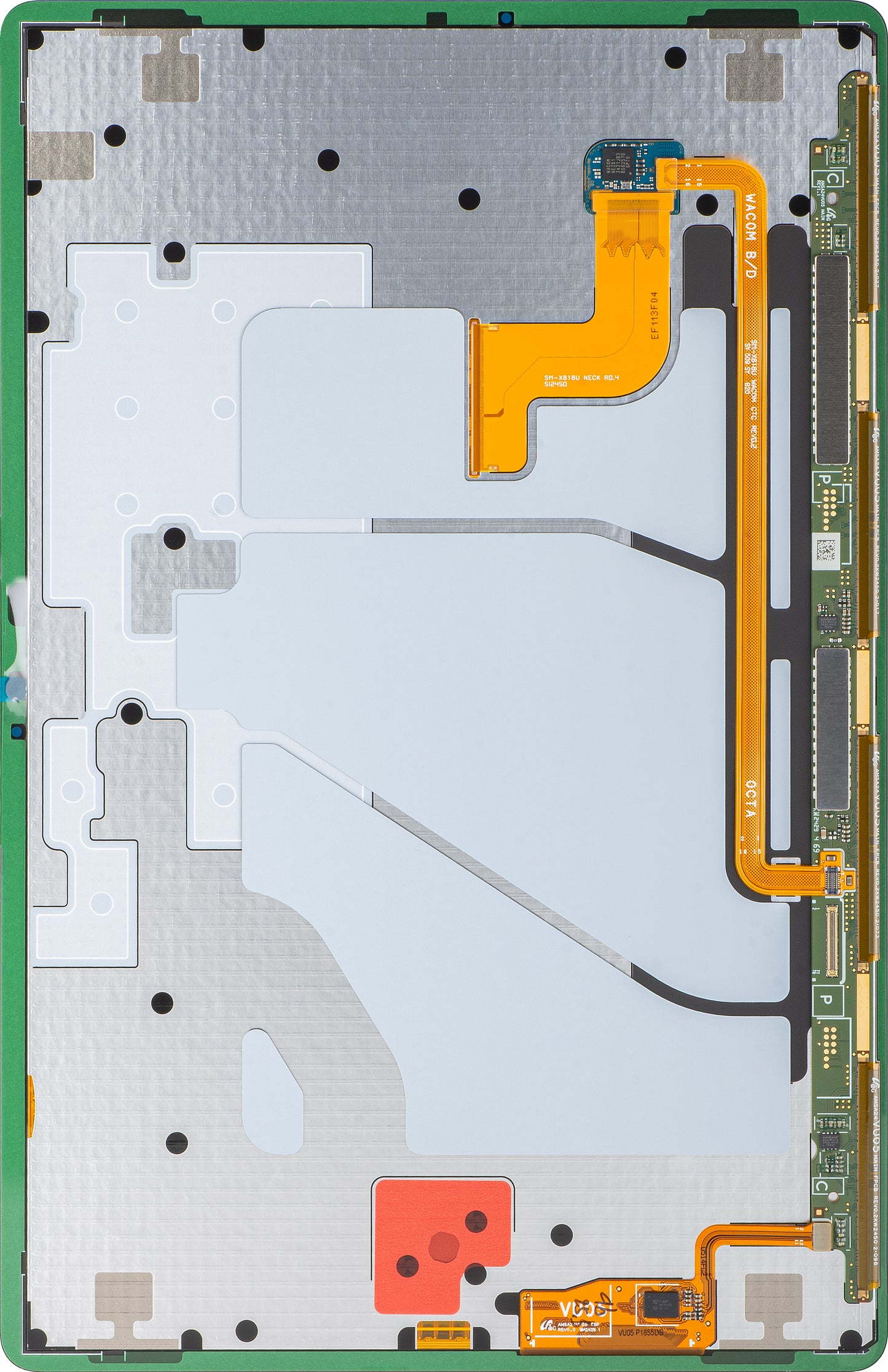 Näyttö kosketusnäytöllä Samsung Galaxy Tab S9+, Service Pack GH82-31902A