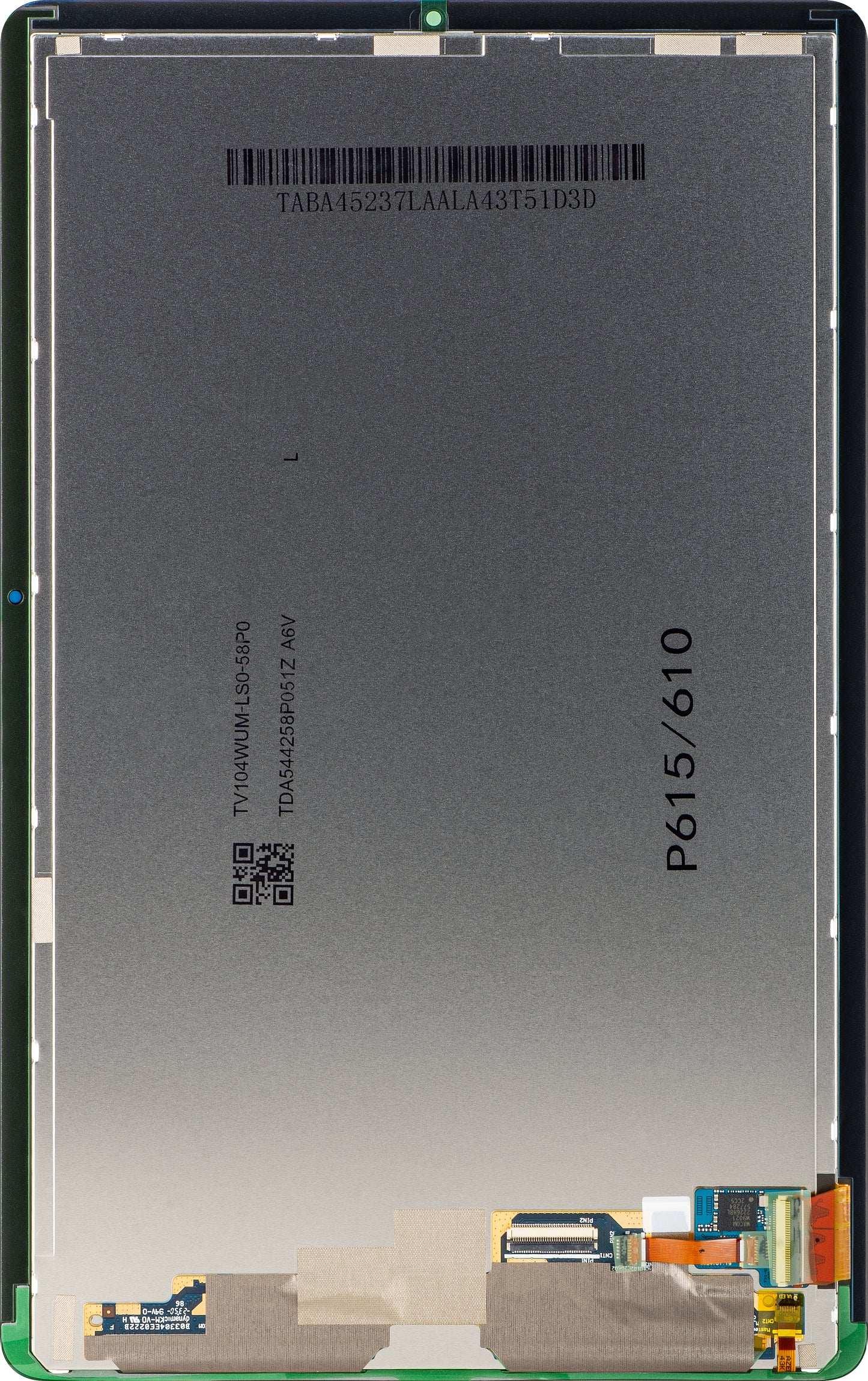 Näyttö kosketusnäytöllä Samsung Galaxy Tab S6 Lite (2024), Service Pack GH82-34721A