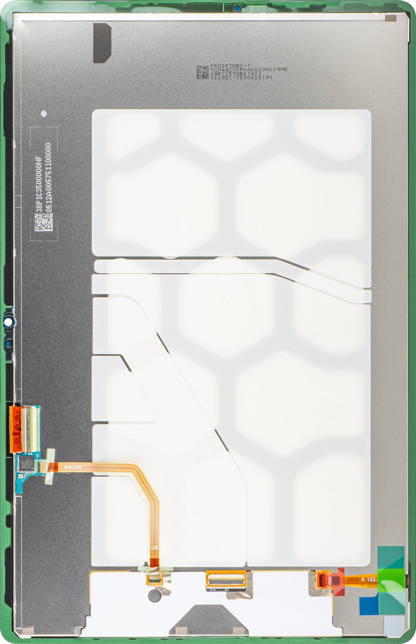 Näyttö kosketusnäytöllä Samsung Galaxy Tab S9 FE+, Service Pack GH82-32757A