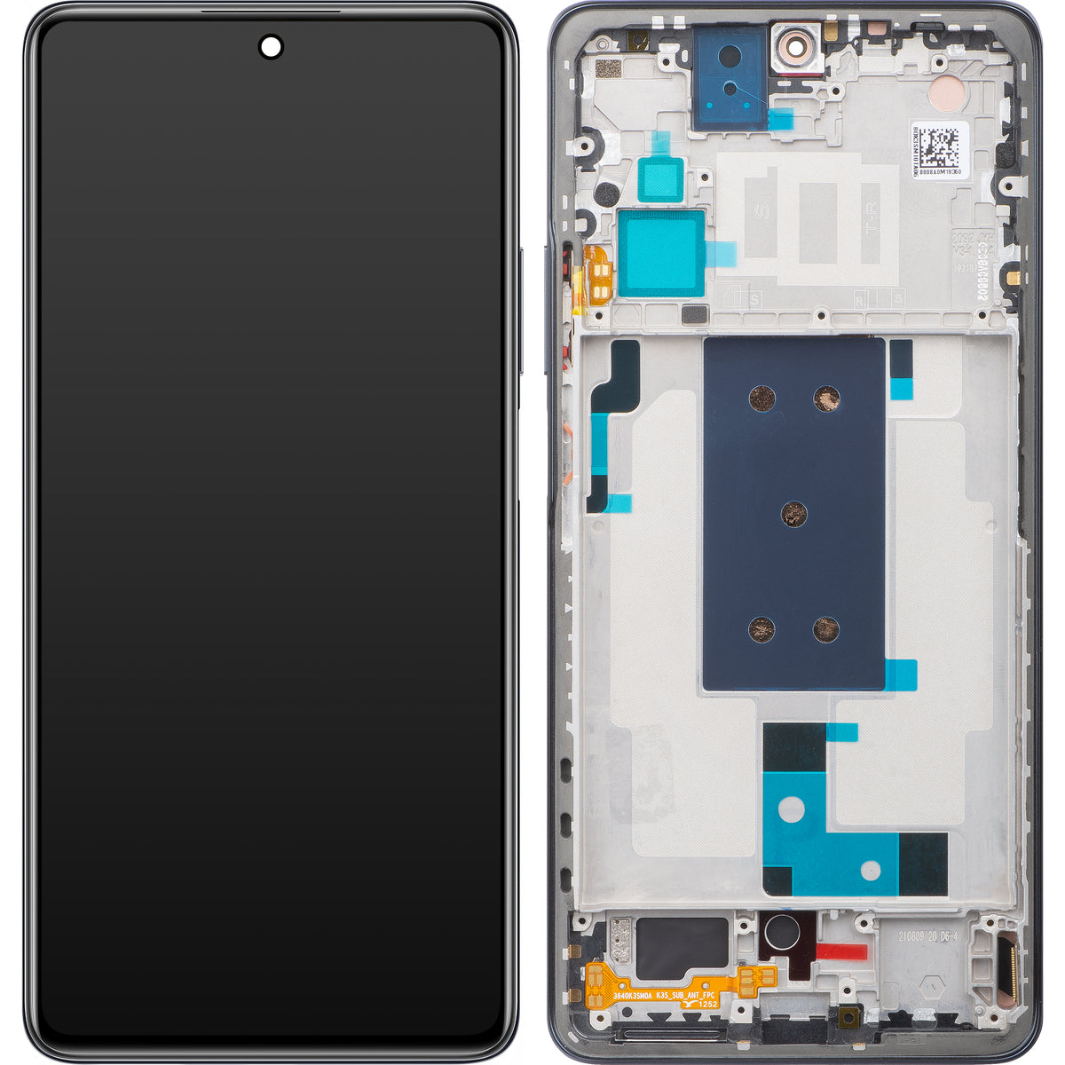 Xiaomi 11T Pro -kosketusnäyttö, kehys mukana, harmaa, vaihto 5600030K3S00