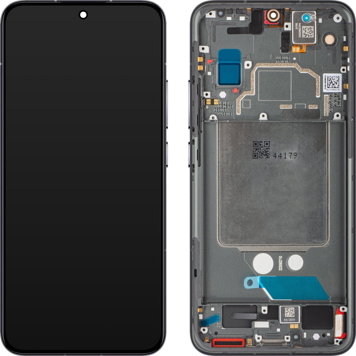 Xiaomi 13 kosketusnäyttö, kehys, musta, Service Pack 56000300M300