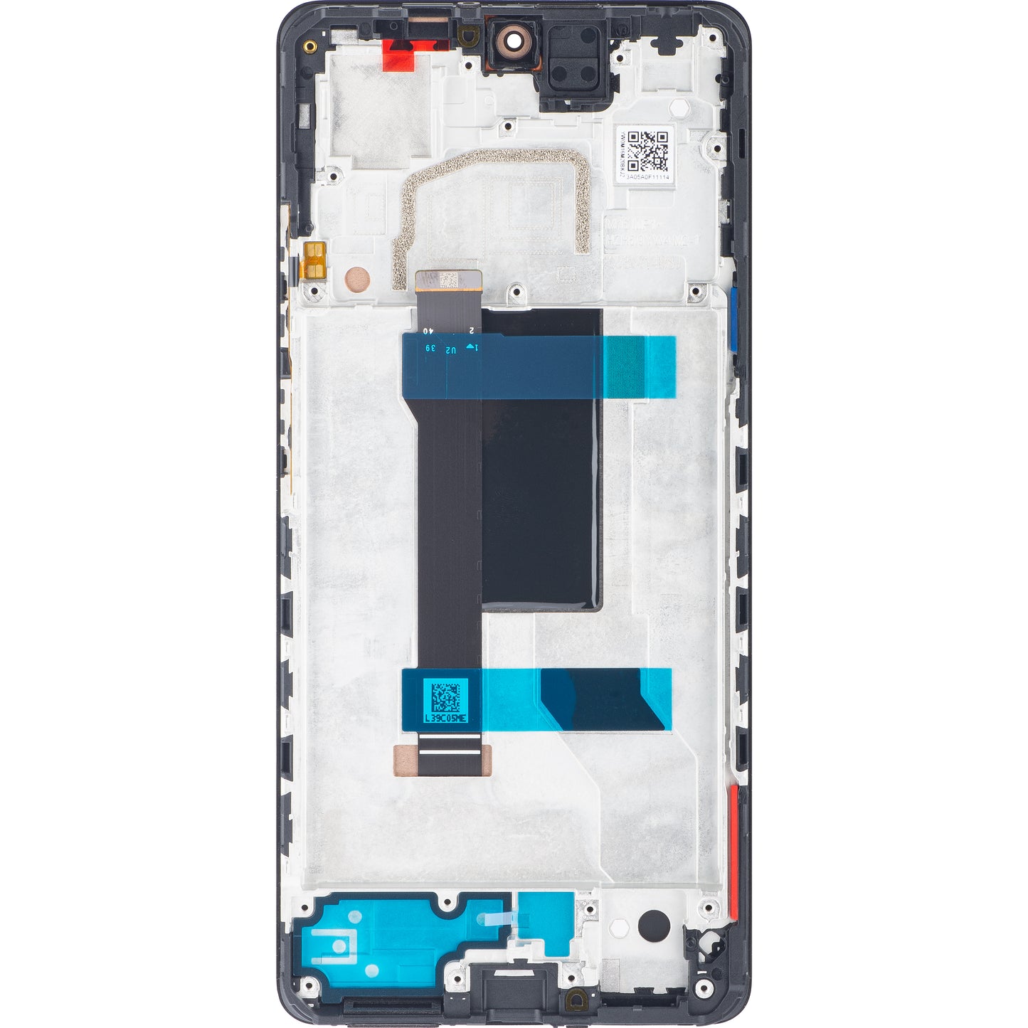 Xiaomi Redmi Note 12 Pro 5G kosketusnäyttö kehyksellä, musta (Midnight Black), huoltopaketti 5600010M1600