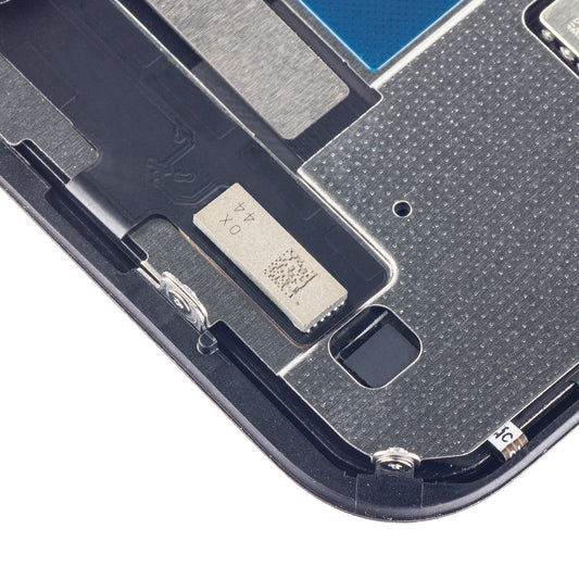 ZY Kosketusnäyttö Apple iPhone 11:lle, kehyksellä, LCD In-Cell IC siirrettävissä, Musta