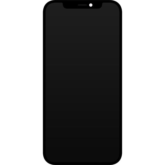 Näyttö JK-kosketusnäytöllä Apple iPhone 12 / 12 Pro:lle, kehyksellä, LCD In-Cell IC Movable -versio, Musta