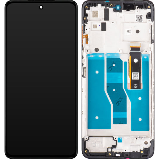 Motorola Moto G82 kosketusnäyttö, kosketusnäytöllä, kehyksellä, harmaa, huoltopaketti 5D68C20864