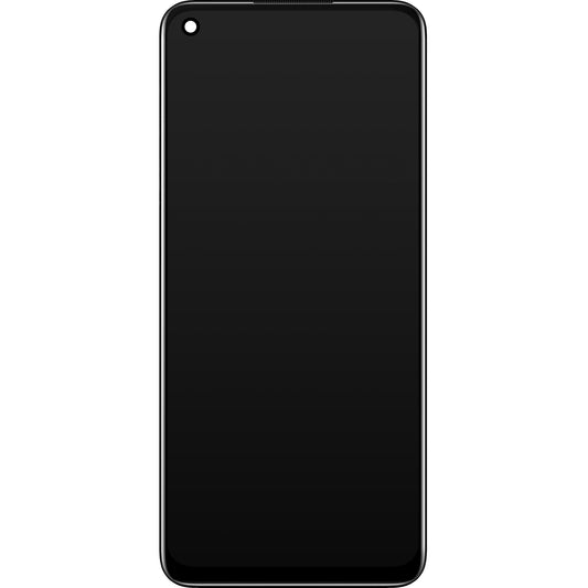 Näyttö kosketusnäytöllä Oppo A74 5G / A54 5G, kehyksellä, musta, Service Pack 4906219
