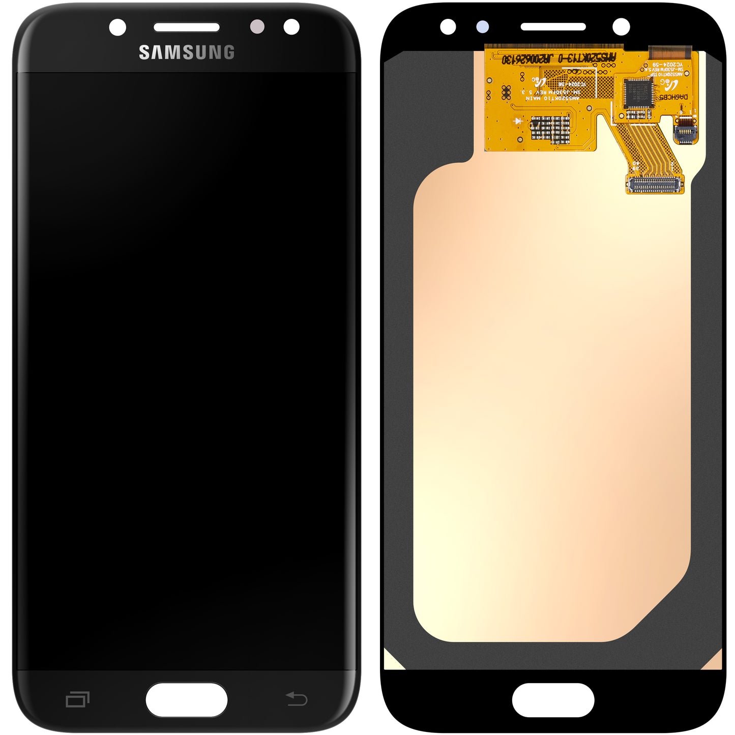 Kosketusnäyttö Samsung Galaxy J5 (2017) J530, musta huoltopaketti GH97-20738A