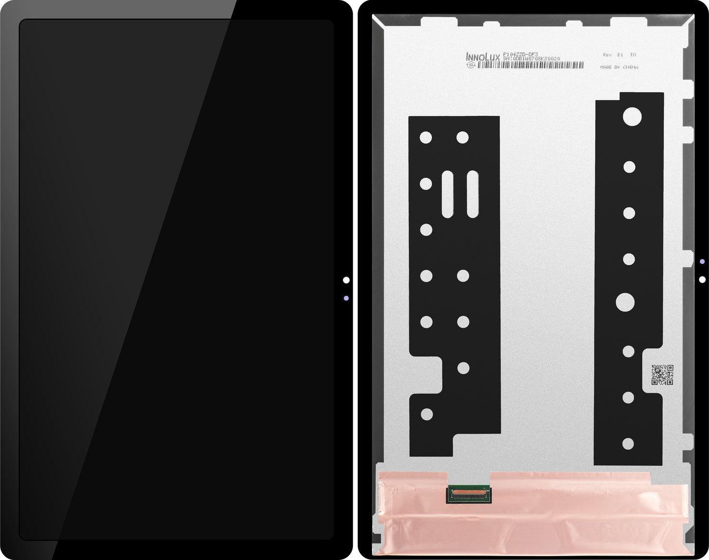 Kosketusnäyttö Samsung Galaxy Tab A7 10.4 (2020), musta, huoltopaketti GH81-19690A