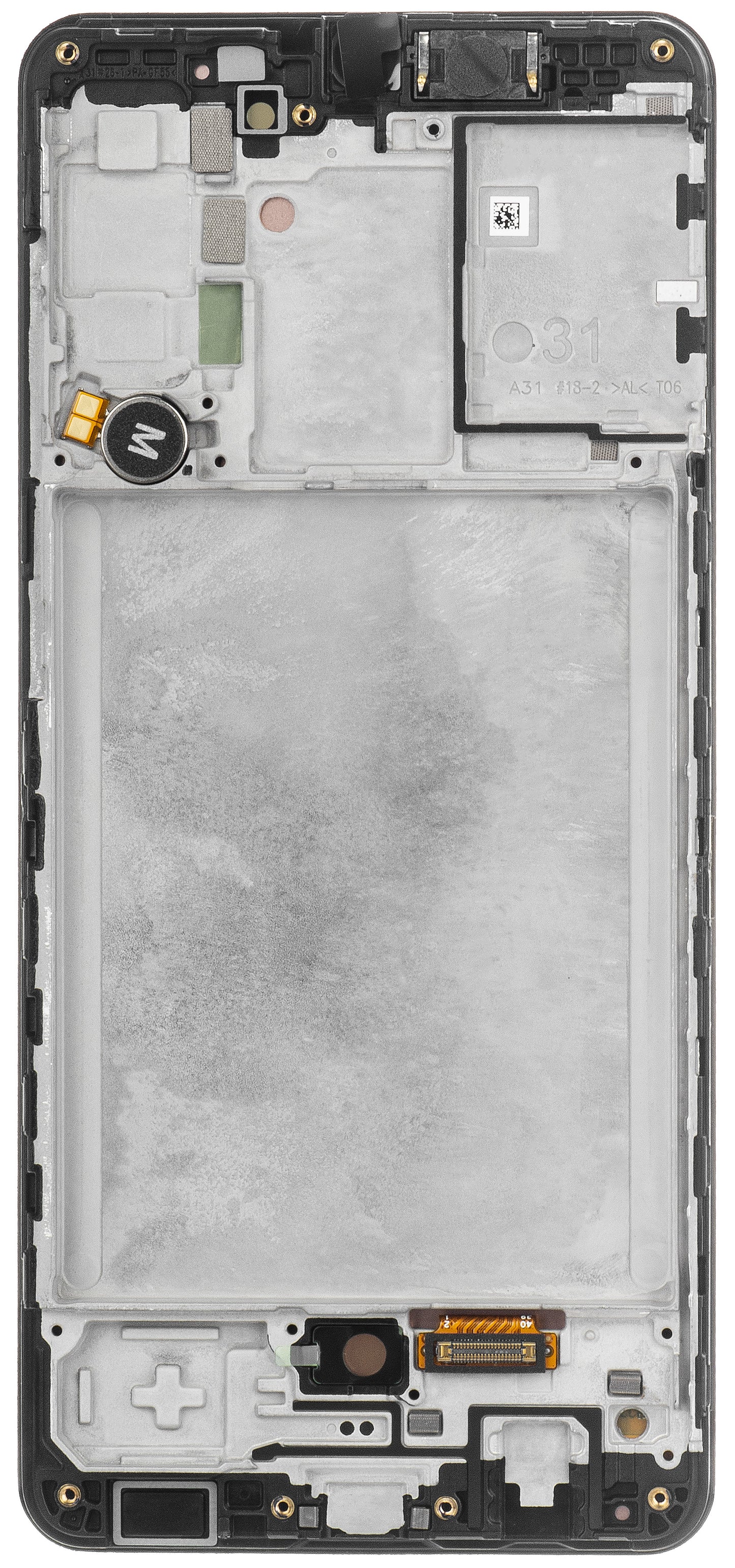 Kosketusnäyttö Samsung Galaxy A31 A315, kehyksellä, musta, huoltopaketti GH82-2276761A