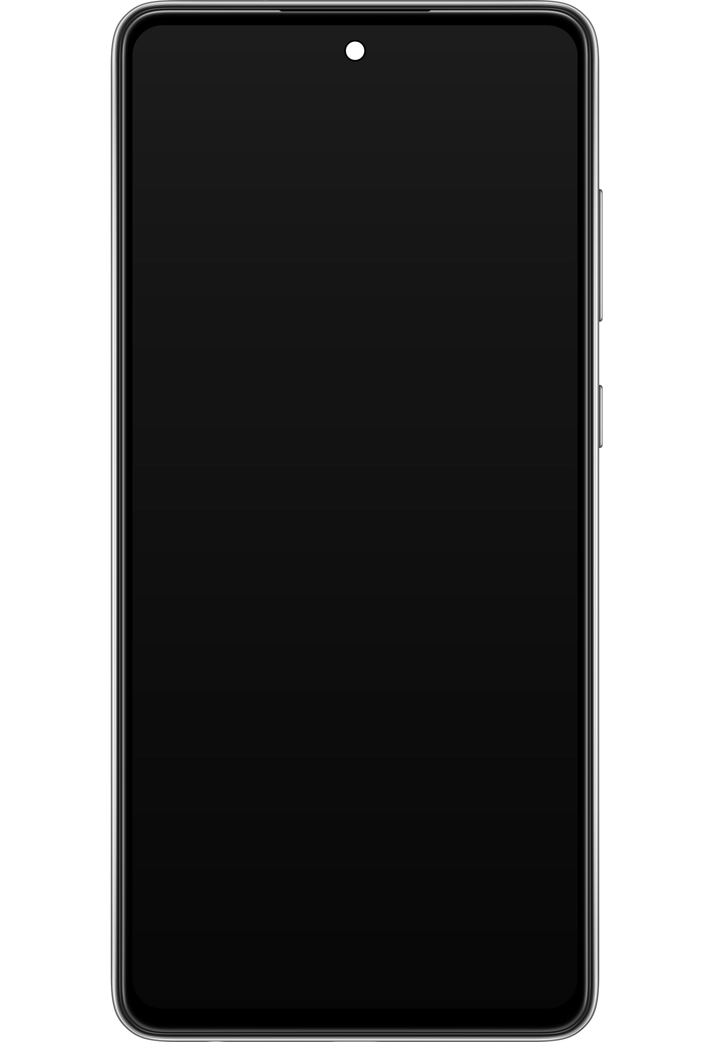 Samsung Galaxy A72 A725 / A72 5G A726 kosketusnäyttö, kehyksellä, musta, huoltopaketti GH82-25460A