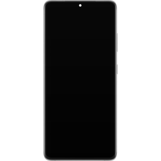 Kosketusnäyttö Samsung Galaxy S21 Ultra 5G G998, kehyksellä, hopea, huoltopaketti GH82-26035B