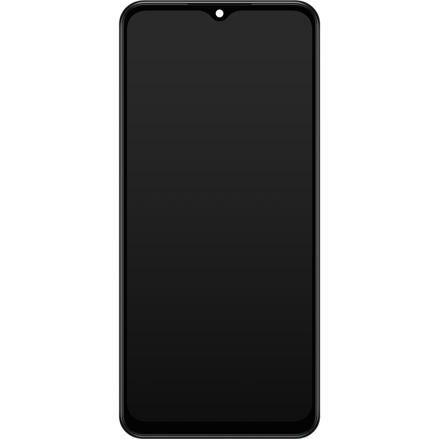 Kosketusnäyttö Samsung Galaxy M13 M135, kehyksellä, musta, huoltopaketti GH82-29132A