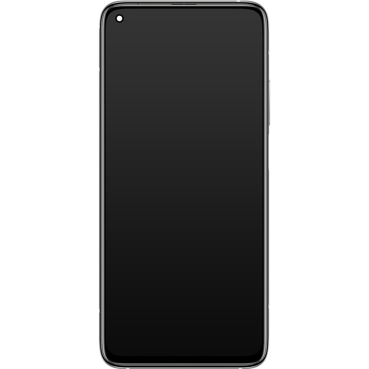 Xiaomi Redmi Redmi K30S / 10T 5G / 10T Pro 5G kosketusnäyttö kehyksellä, hopea, huoltopaketti 5600040J3S00