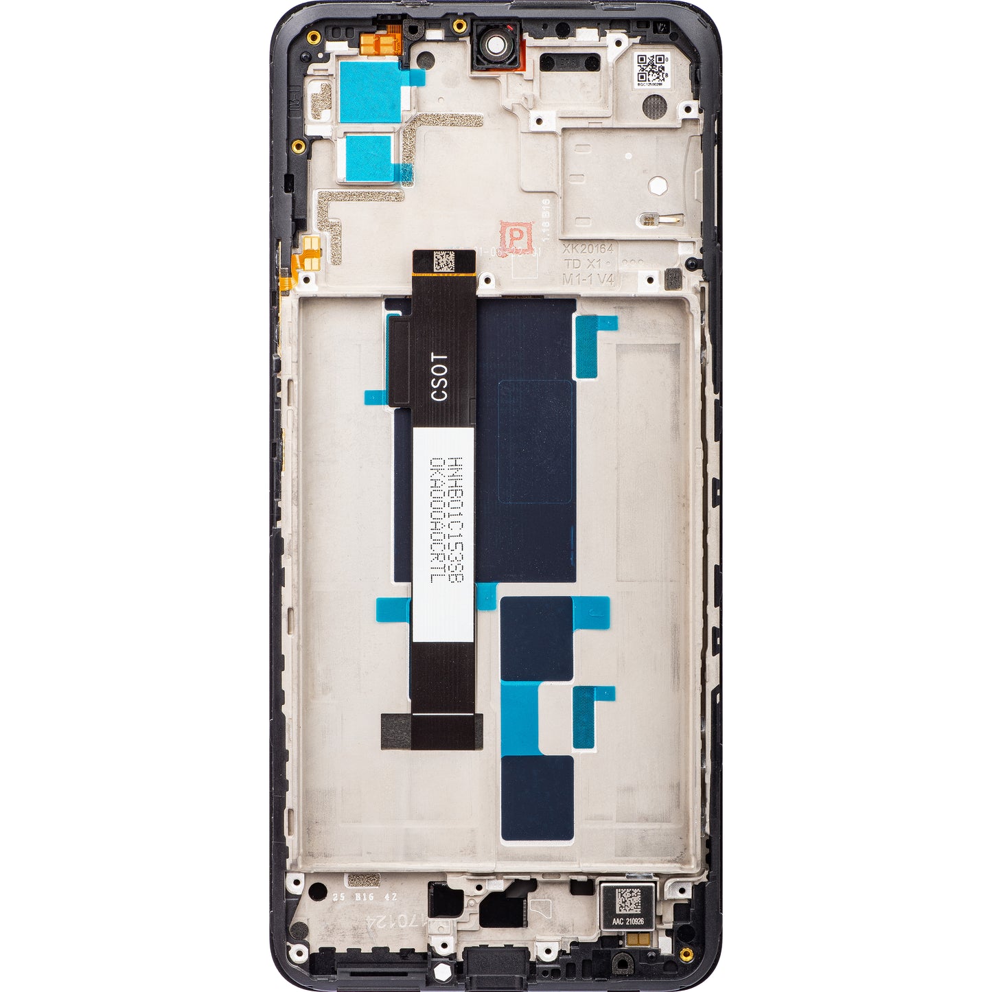 Kosketusnäyttö Xiaomi Poco X3 GT, kehyksellä, musta, huoltopaketti 560003K10A00