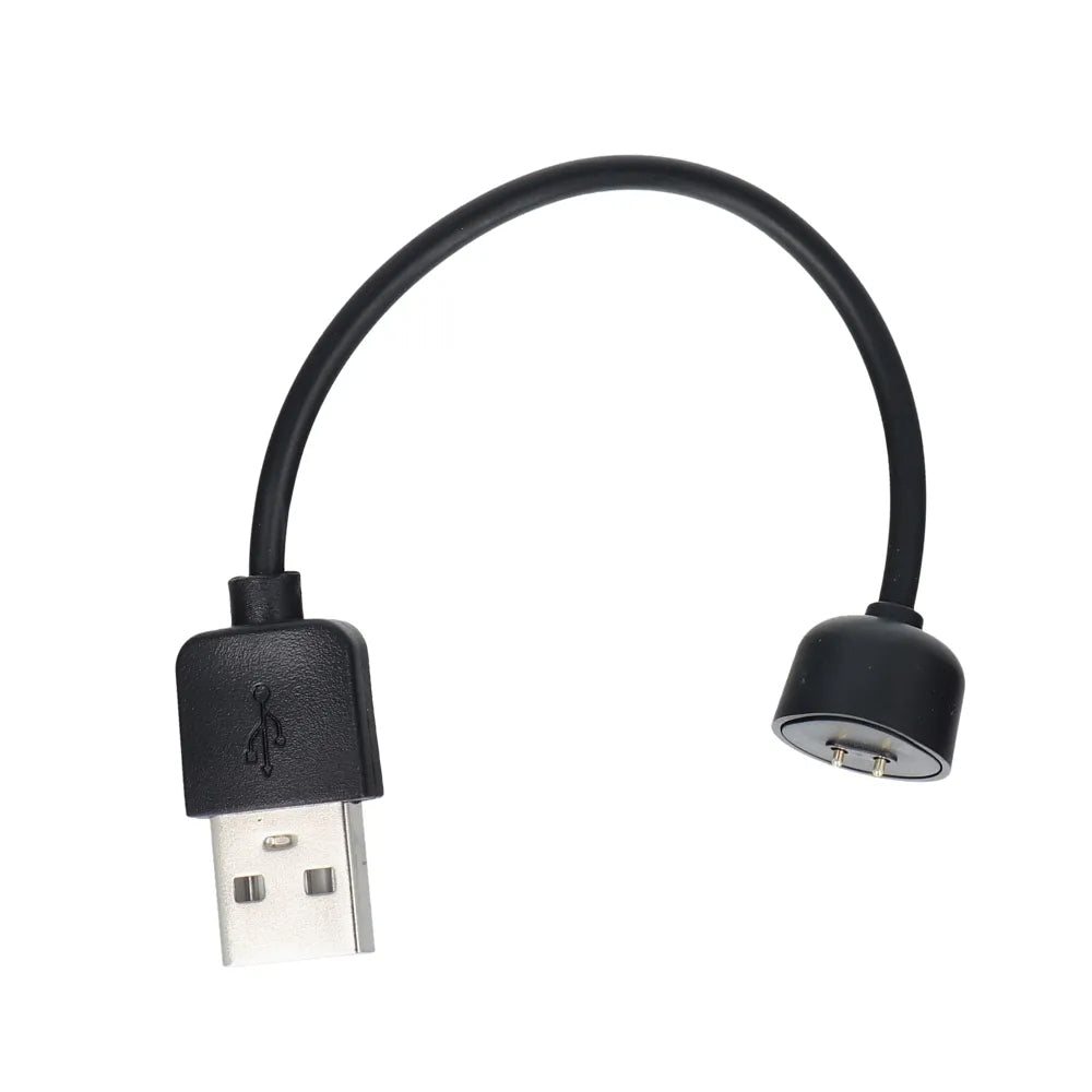 OEM-latauskaapeli Xiaomi Smart Band 6 / 5:lle, USB-A, musta