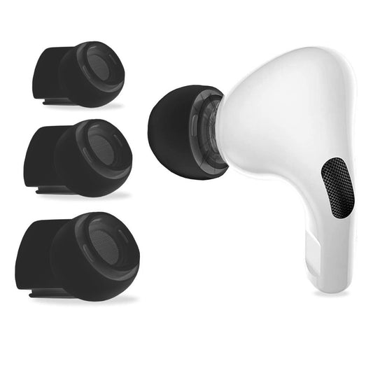 Tech-Protect korvatyynyt Apple AirPods Pro Series -kuulokkeille, Koot S / M / L, Mustat