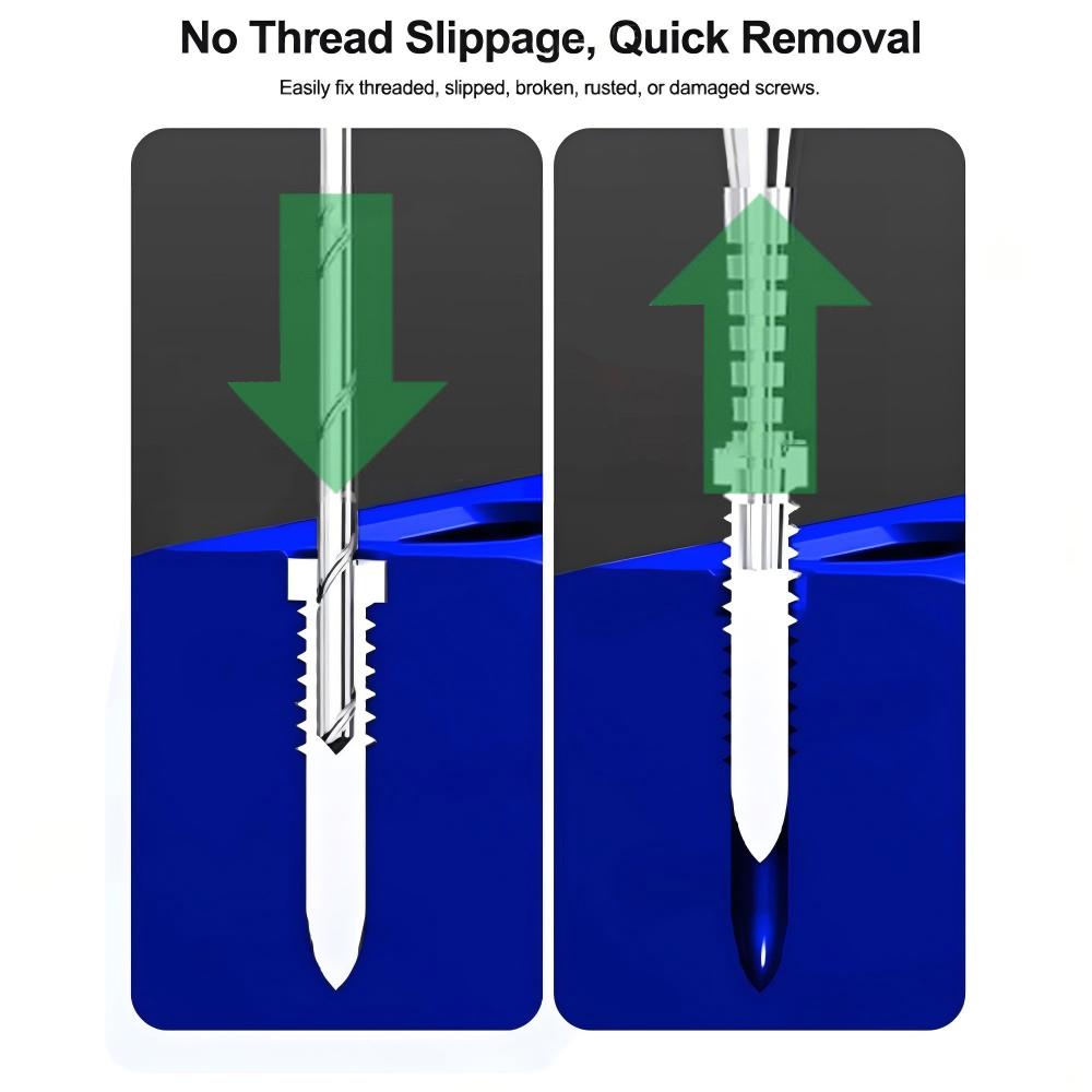 Relife TX1 Extractor Bit for Broken Screw Removal, 2in1