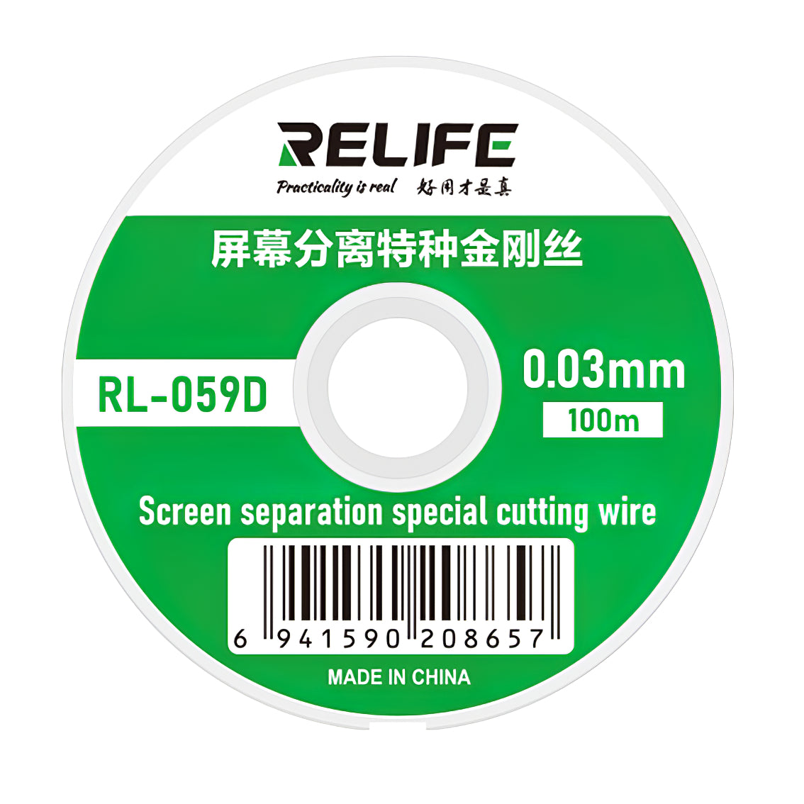 Molibdeenilanka Relife RL-059D, 0,03 mm, 100 m