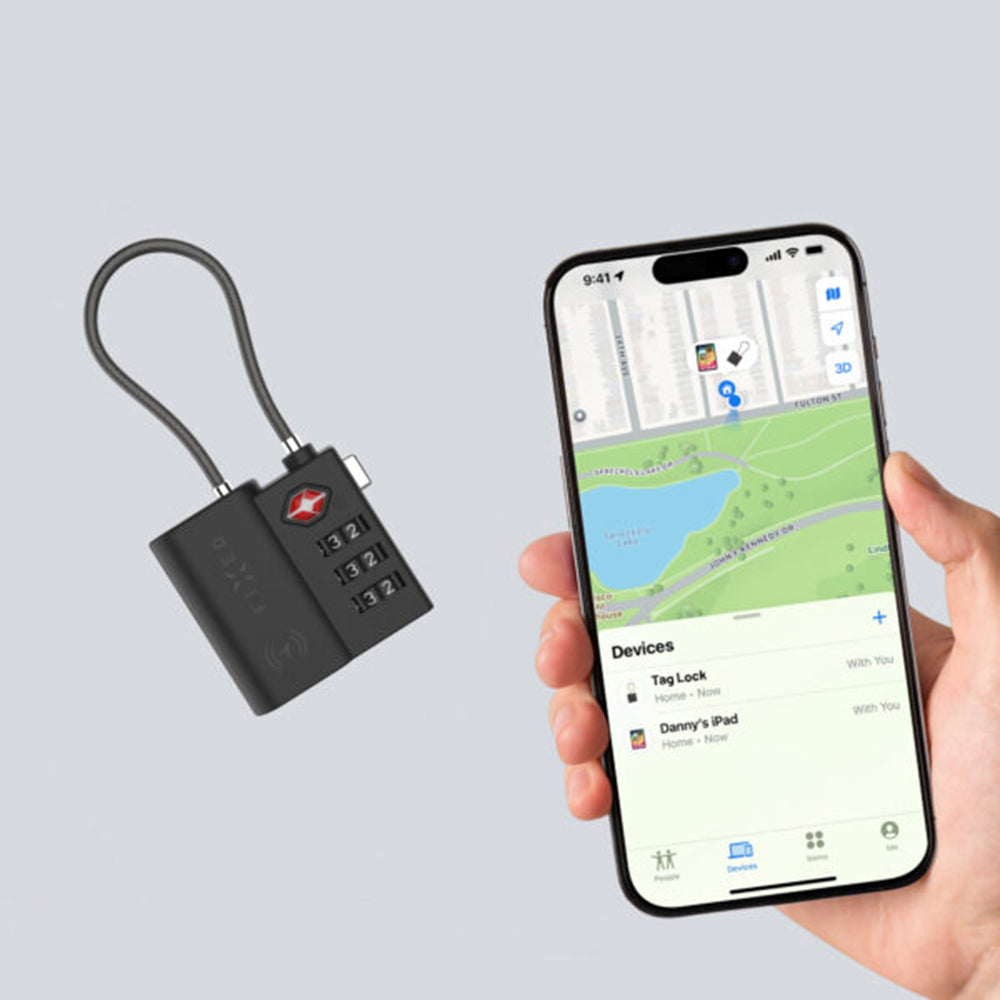 Fixed SmartTag Travel iOS-sarjalle, Musta