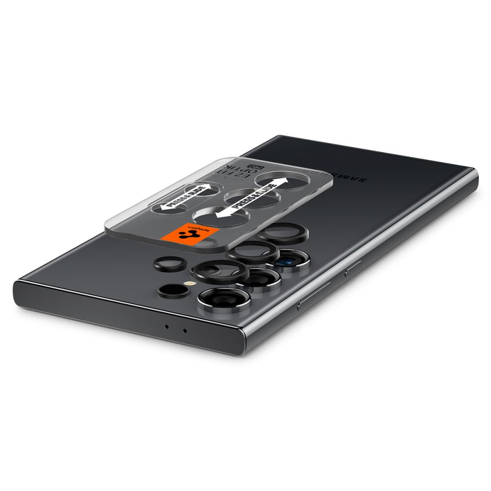 Spigen EZ FIT takakameran suojakalvo Samsung Galaxy S24 Ultra S928, lasisuojattu, 2 kpl:n sarja