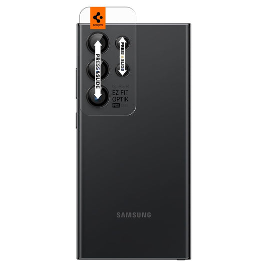 Spigen EZ FIT takakameran suojakalvo Samsung Galaxy S24 Ultra S928, lasisuojattu, 2 kpl:n sarja