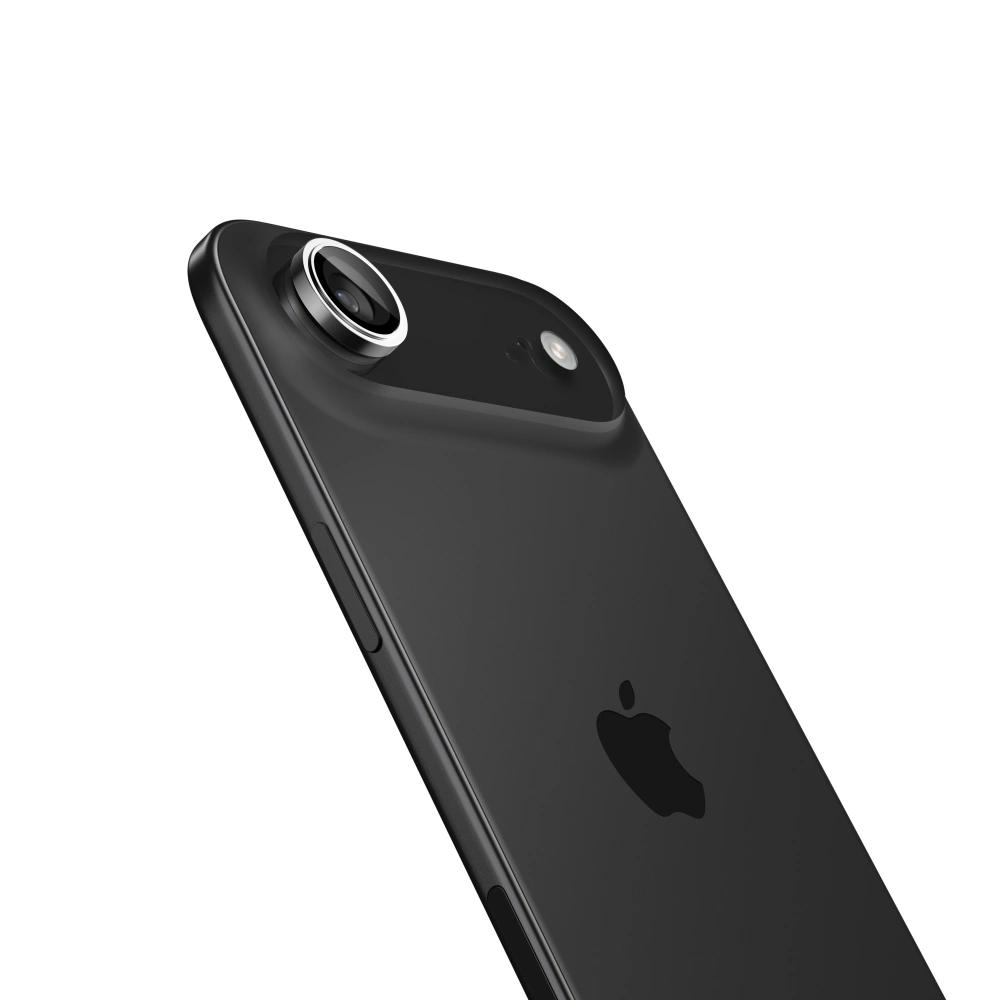 Spigen GlastR EZ FIT Optik Pro takakameran suojakalvo Apple iPhone 17 Air, karkaistu lasi, hopea AGL10132