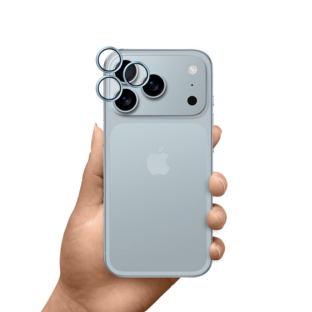 Takakameran suojakalvo 3MK Hardy Protection Pro Apple iPhone 17 Pro Max / 17 Pro, Panssarilasi, Sininen