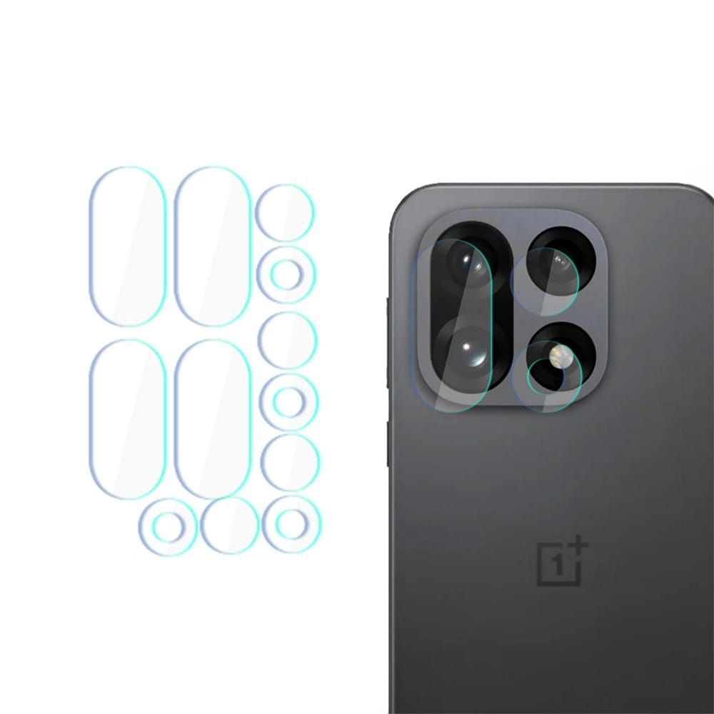 Takakameran suojakalvo 3MK Protection OnePlus 15:lle, Panssarilasi, 4 kappaleen setti, Läpinäkyvä