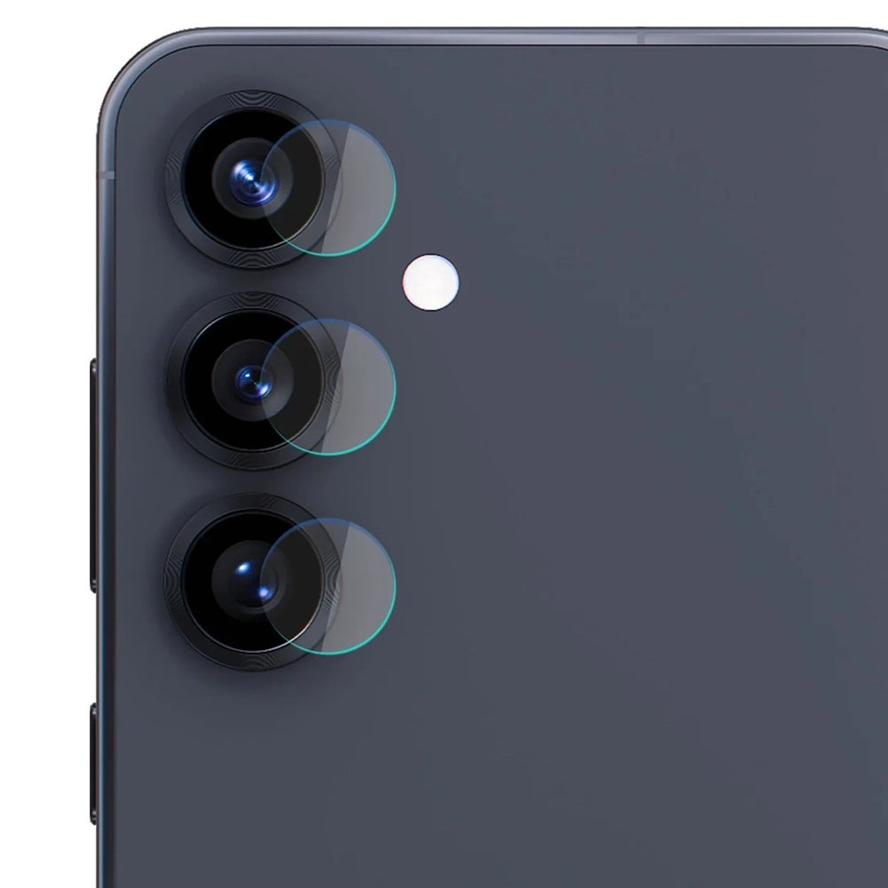 Takakameran suojakalvo 3MK Protection Samsung Galaxy S25 FE:lle, Panssarilasi, 4 kappaleen setti, Läpinäkyvä