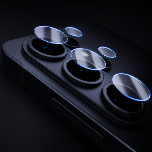 Takakameran suojakalvo 3MK Protection Samsung Galaxy S26 Ultra S948:lle, Panssarilasi, 4 kappaleen setti, Läpinäkyvä