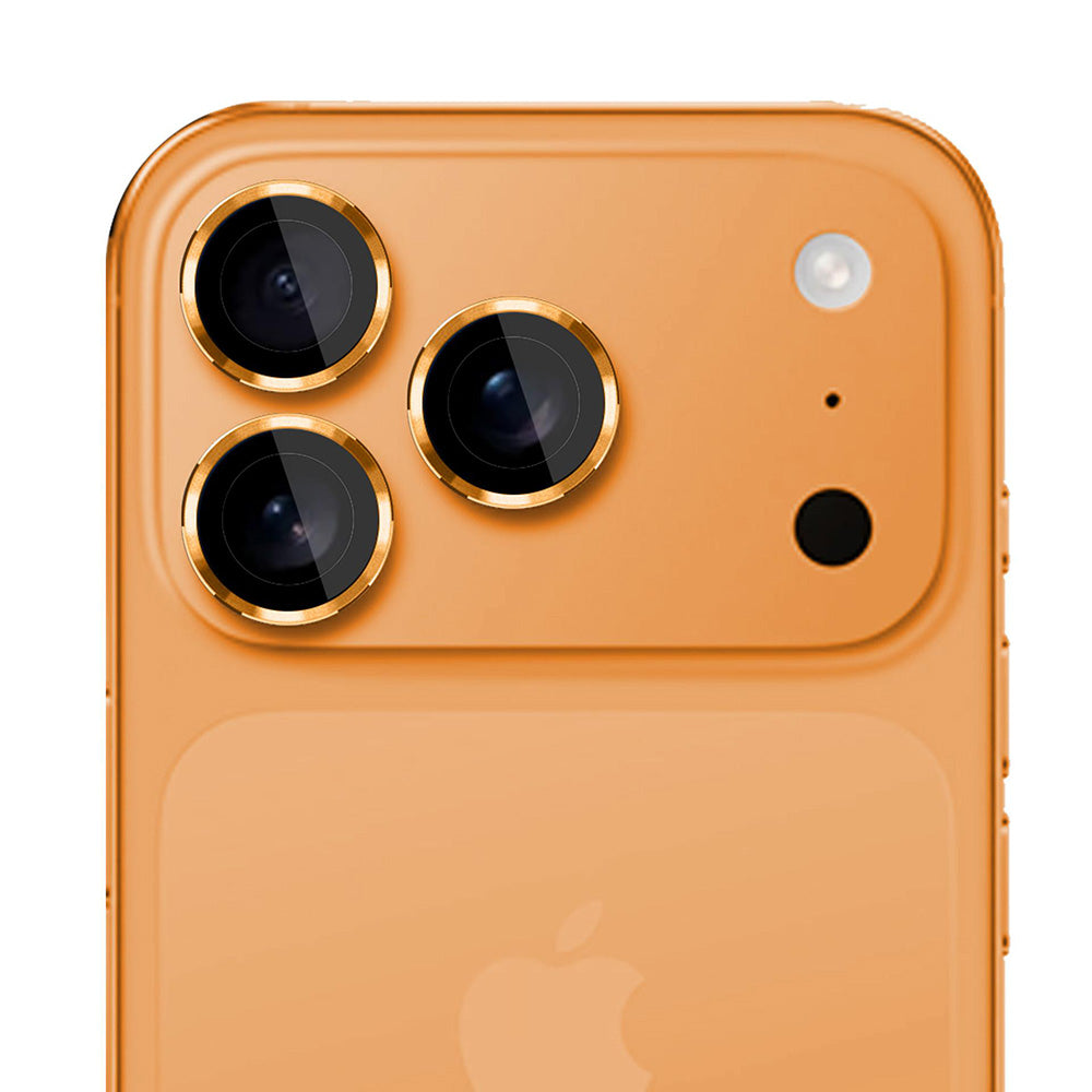 Takakameran suojakalvo 3MK Protection Pro Apple iPhone 17 Pro Max / 17 Pro, Karkaistu lasi, Oranssi