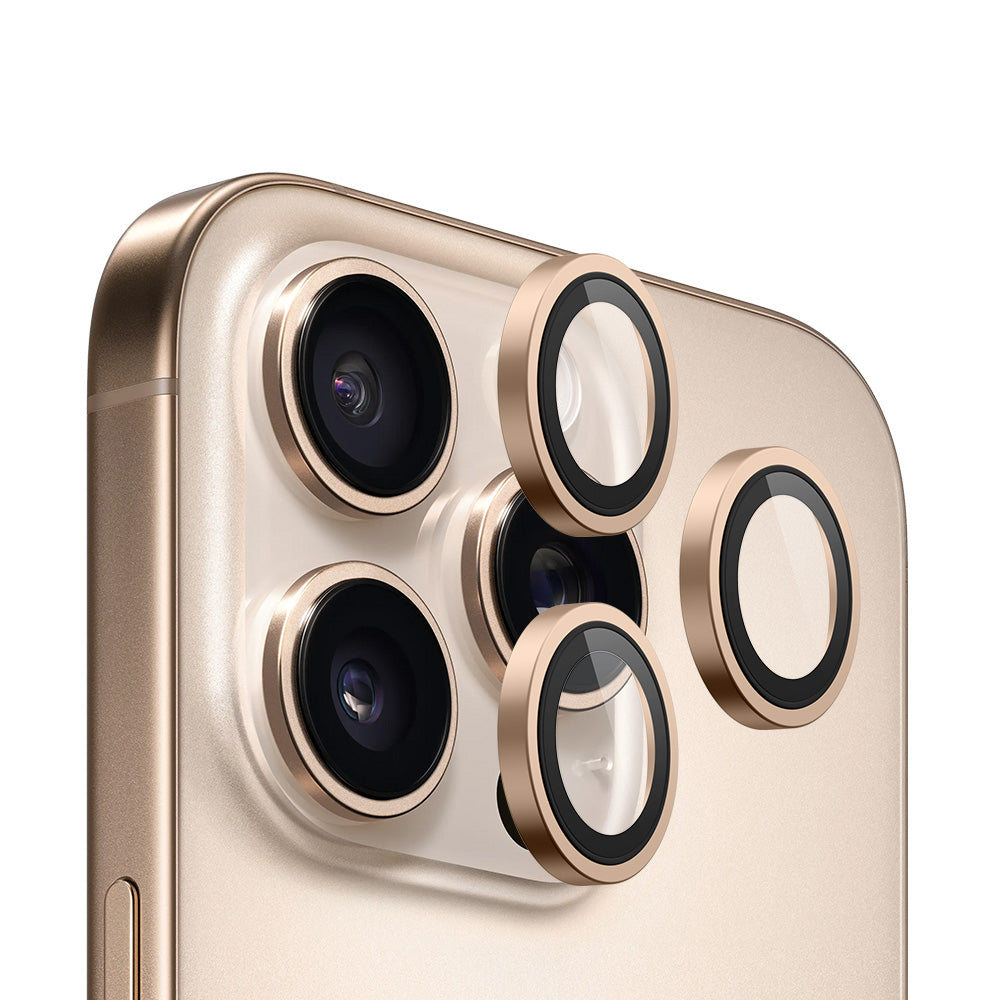 Blueo 99 Anti-Reflektiivinen HD takakameran suojakalvo Apple iPhone 16 Pro Max / 16 Pro -puhelimelle, karkaistu lasi, pronssi