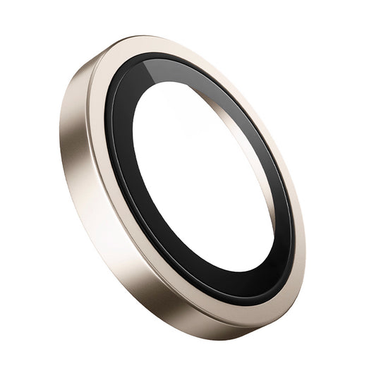 Blueo Metal Frame -takakameran suojakalvo Apple iPhone 17 Airille, karkaistu lasi, kultainen