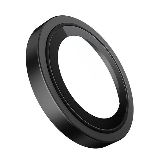 Blueo Metal Frame -takakameran suojakalvo Apple iPhone 17 Airille, karkaistu lasi, musta