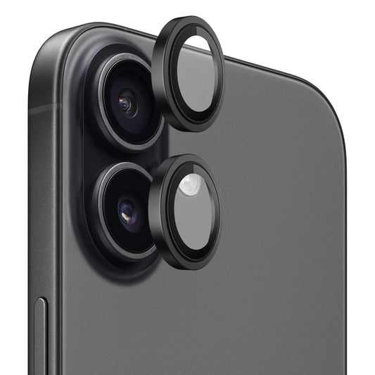 Suojakalvo Blueo Metal Frame Apple iPhone 17:n takakameralle, Panssarilasi, Musta