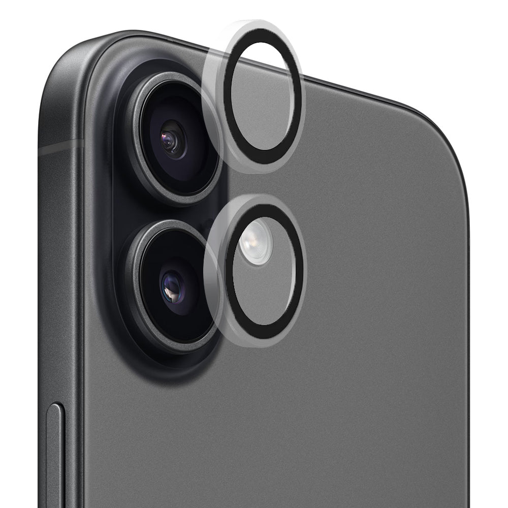 Suojakalvo Blueo Metal Frame Apple iPhone 17:n takakameralle, Karkaistu lasi, Läpinäkyvä