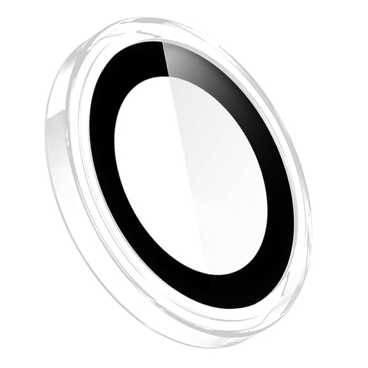Blueo Metal Frame -suojakalvo takakameralle Apple iPhone Duo -puhelimeen, karkaistua lasia, läpinäkyvä
