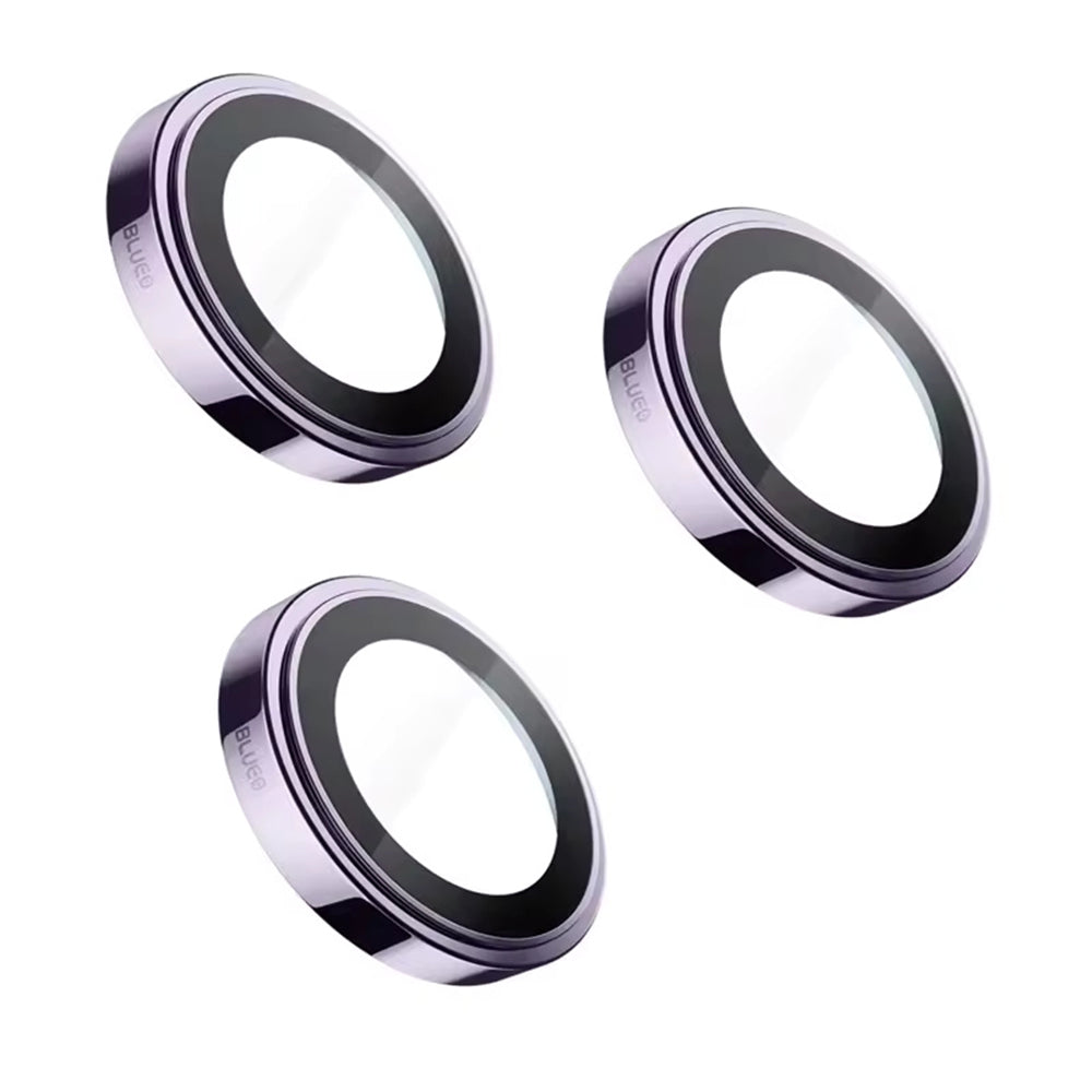 Blueo Sapphire Crystal takakameran suojakalvo Apple iPhone 14 Pro Max / 14 Pro -puhelimelle, karkaistu lasi, violetti