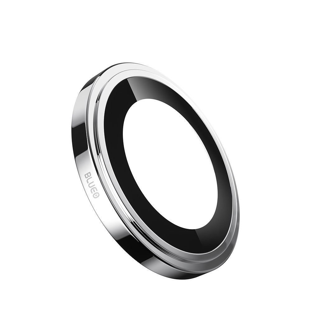 Blueo Sapphire Crystal takakameran suojakalvo Apple iPhone 16 Pro Max / 16 Pro -puhelimelle, karkaistu lasi, hopea