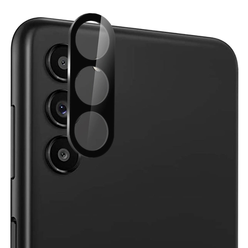 Lito S+ takakameran suojakalvo Samsung Galaxy S24+ S926:lle, karkaistu lasi, musta
