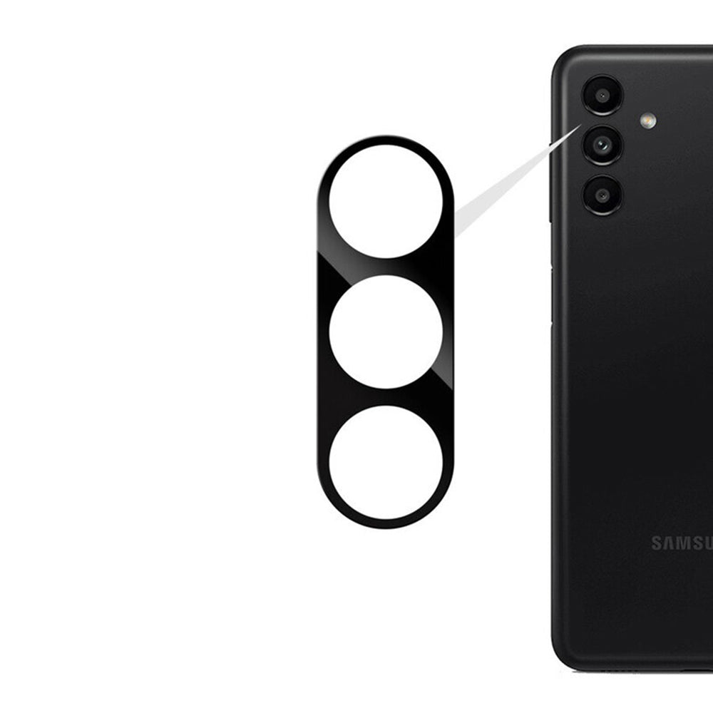 Lito S+ takakameran suojakalvo Samsung Galaxy S24+ S926:lle, karkaistu lasi, musta