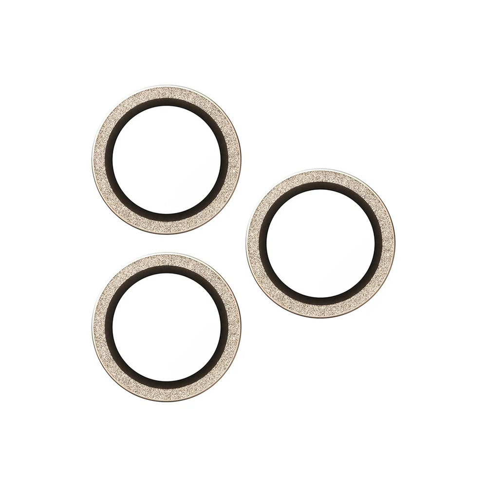 Suojakalvo PanzerGlass Hoops Glitter Apple iPhone 17 Pro Max / 17 Pro / 16 Pro Max / 16 Pro, Karkaistu lasi, Kultainen