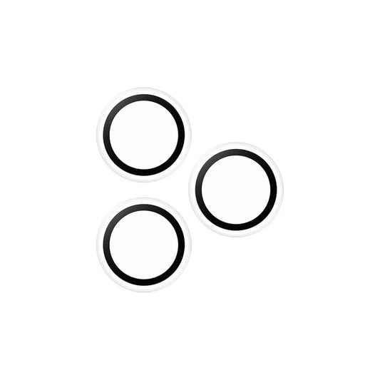 Rear Camera Protection Film PanzerGlass Hoops for Apple iPhone 16 Pro Max / 16 Pro, Tempered Glass, Transparent