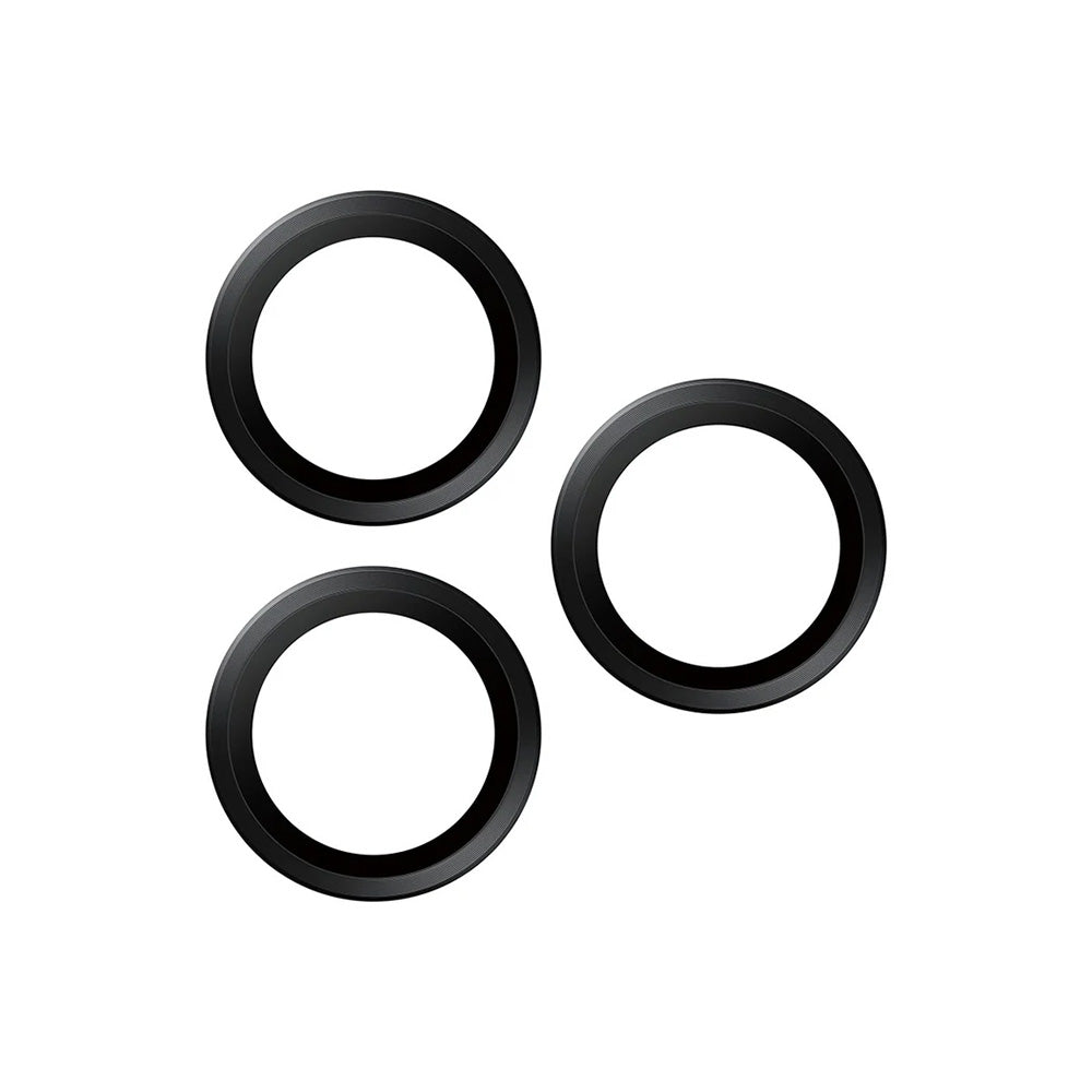 Takakameran suojakalvo PanzerGlass Hoops Apple iPhone 17 Pro Max / 17 Pro / 16 Pro Max / 16 Pro, Karkaistu lasi, Musta