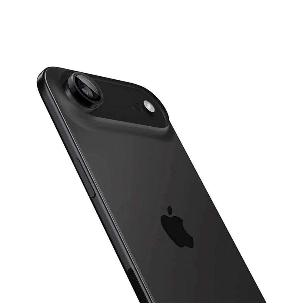 Takakameran suojakalvo Spigen GlastR EZ FIT Optik Pro Apple iPhone 17 Air:lle, Panssarilasi, 2 kappaleen setti, Musta AGL09863