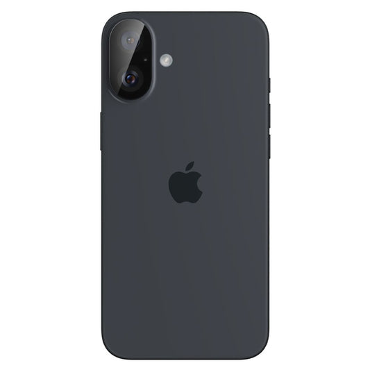 Spigen GlastR Optik Rear Camera Protector for Apple iPhone 16 Plus / 16, Tempered Glass, Set of 2 pieces, Black AGL07922
