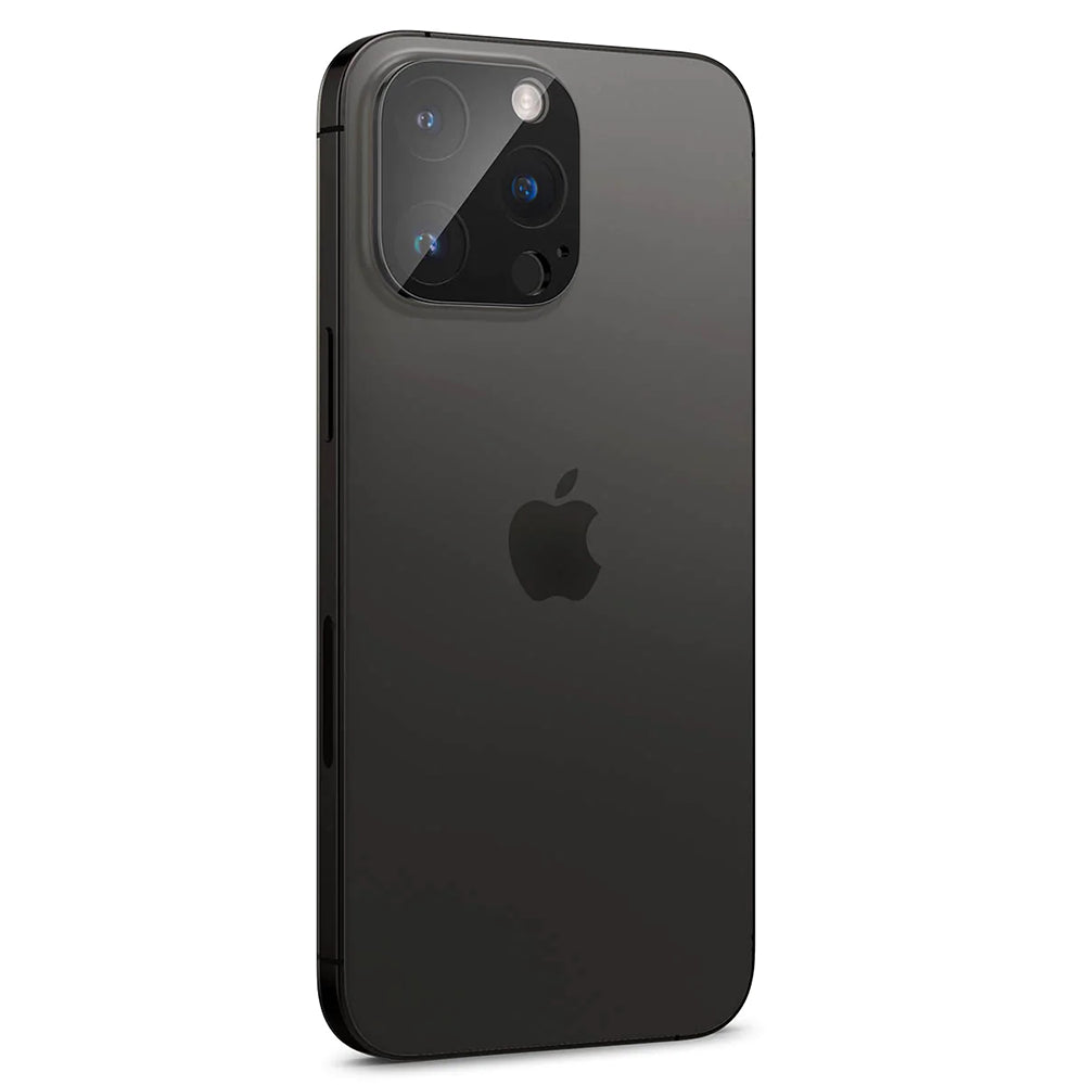Techsuit takakameran suojakalvo Apple iPhone 14 Pro Max / 14 Pro -puhelimelle, karkaistu lasi, musta